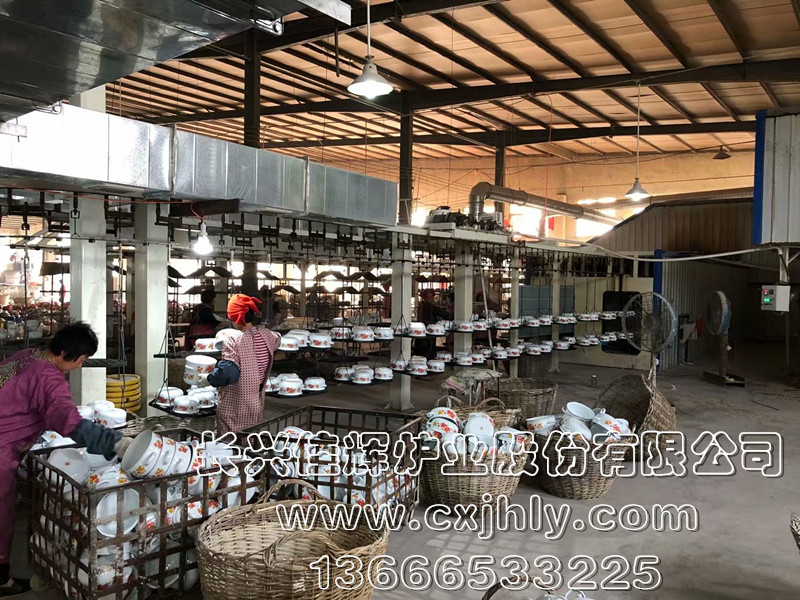 某大型搪瓷企业烧结炉项目